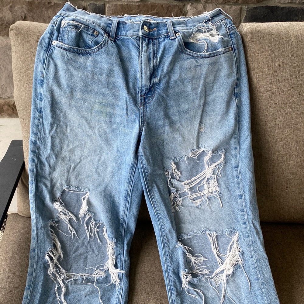 Women’s American Eagle jeans 90s Straight size 12 short
